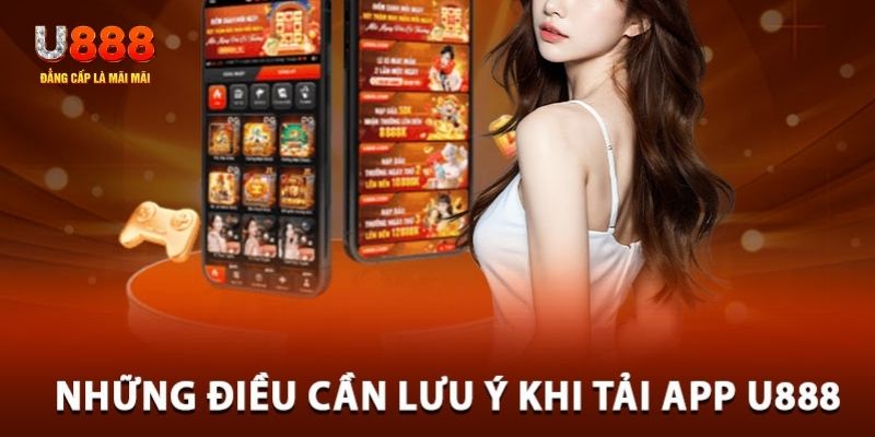 Lưu ý quan trọng để tải và dùng ứng dụng U888
